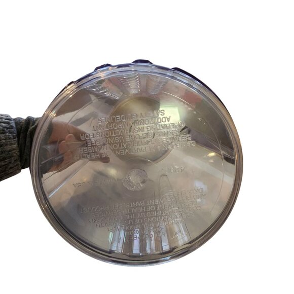 Mr. Coffee Replacement Pitcher 5 Oz 2 Quarts Clear Plastic White Lid Compatible - Picture 3 of 4